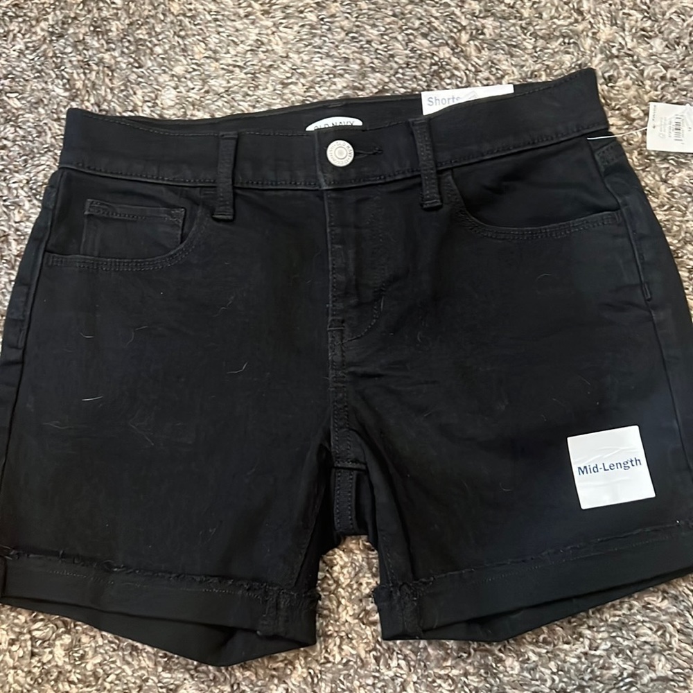 Girls Old Navy Black denim shirts. Sz 12. NWT
